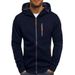 Men's Clothing Autumn Multi Zipper European And American Men's Sports Leisure Jacquard Sweatshirt Large Size Cardigan Hoodie Men's Jacket_viptrois.com