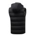 Men's Clothing men's and women's hooded sleeveless waistcoat cotton vest winter warm vest 11 zone smart constant temperature heating clothing_viptrois.com
