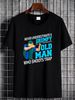 NEW LIMITED Clay Pigeon Trap Shooting Flying Grandfather T-Shirt S-3XL Streetwear Homme Versatile Summer Casual Top For Everyday Wear Slightly_viptrois.com
