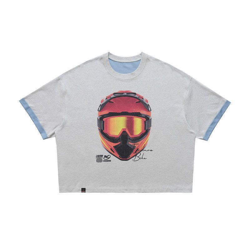 Double-sided Air-layer Short-sleeve Breathable Cool Men's Summer New Printed Portrait Half-sleeve T-shirt_viptrois.com