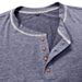Men's Clothing Autumn And Winter Large Size Men's Long Sleeve T Shirt Men's Shirt Four Button Top_viptrois.com