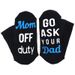 Mid-tube socks Creative cotton socks sole letter two-color non-slip adhesive floor socks_viptrois.com
