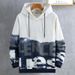 Men's Clothing New Spring And Autumn Large Size Loose Teenager Student Casual Printed Hoodie_viptrois.com