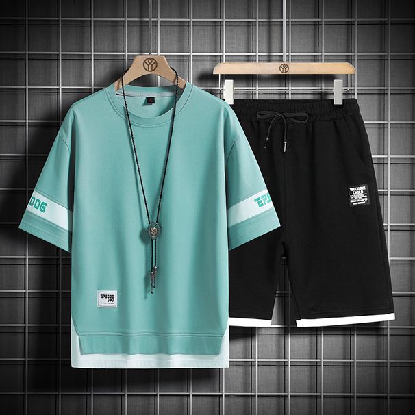 Men's Clothing Two Piece Casual Tops New Styles For Spring And Autumn_viptrois.com
