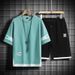 Men's Clothing Two Piece Casual Tops New Styles For Spring And Autumn_viptrois.com