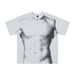 Men's Streetwear Graphic Muscle Print T-Shirt - Oversized Hip-Hop Tee With Creative Design | Cotton Comfort Fit For Casual Wear_viptrois.com