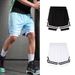 Men's High Street Loose Fit Basketball Shorts Retro Drawstring Quick Drying Breathable Five Point Length Summer Bottoms_viptrois.com
