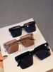 The lower half box is popular on the internet, super black, polarized women, large frame, round face, slimming out, and_viptrois.com