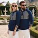 2025 Cross-border European, American Autumn And Winter New Products, Men And Women Of The Same Style, Couple Wear Loose Heavy Fleece Hooded Pullover_viptrois.com