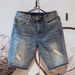 Men's Clothing Summer Social Spirit Guy Handsome Ins Shorts Mid Length Pants_viptrois.com