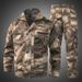 Men's Clothing Tactical Camouflage Workwear Set Durable Military Uniform For Men & Women - Outdoor Training & Factory Work - Breathable Polyester_viptrois.com