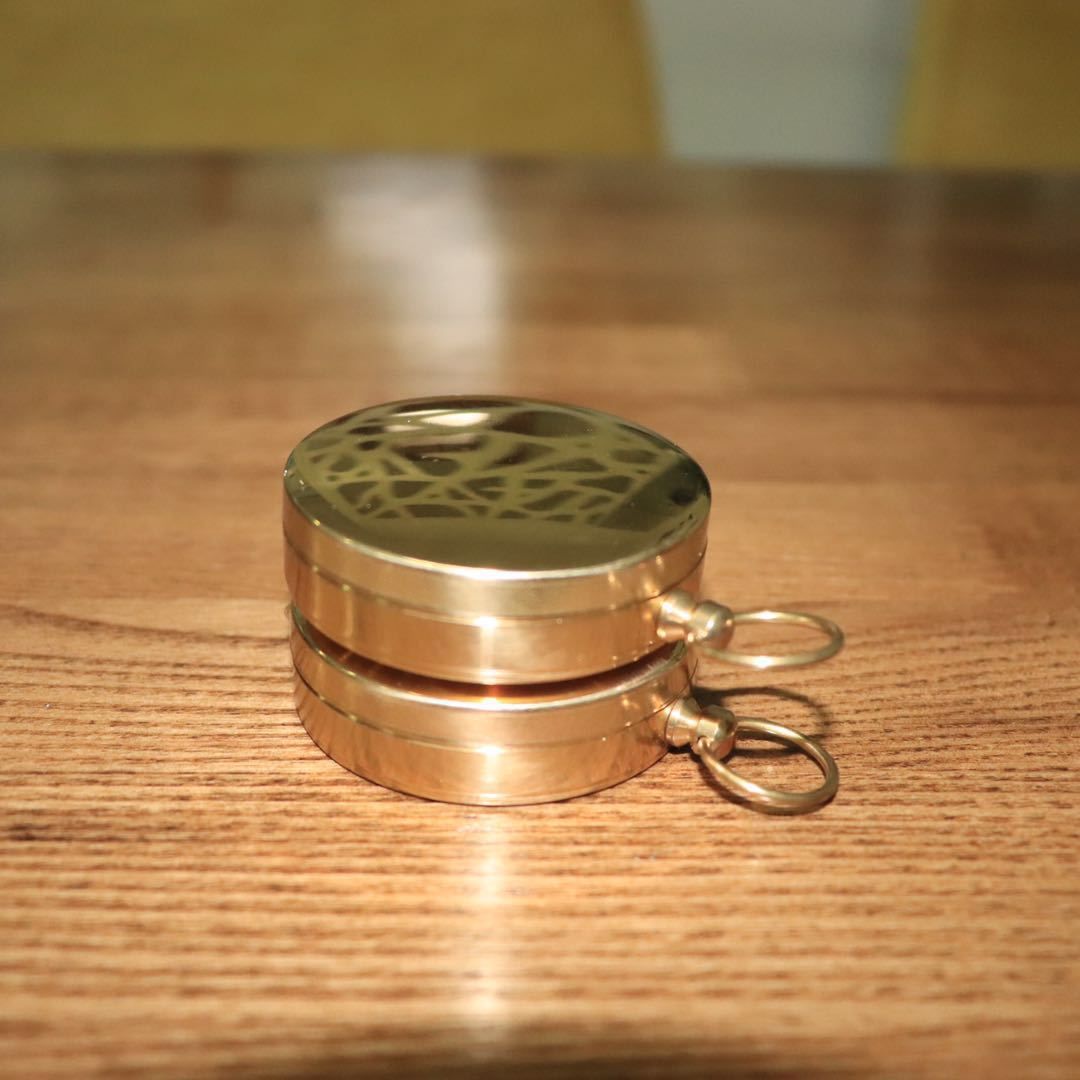 Pure Copper G50 Pocket Watch Flip Cover Outdoor Hiking Multifunctional Covered Luminous Compass_viptrois.com