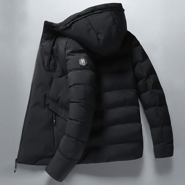 2023 Winter New Men's Korean Cotton Coat Men's Coat Thickened Cotton Coat Men's Casual Fashion Trend Coat_viptrois.com