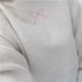 Sweet Style Bow Embroidered Pullover Hoodie Winter High Street Girl Cotton Sweatshirt_viptrois.com