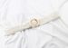 The new Korean version of cotton and hemp wind woven belt women's round wooden buckle dress gown decoration belt_viptrois.com