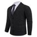 Pure Cross-Border Autumn Winter Jacket Men's European Size Fashion Thickened Twisted Cardigan Sweater Knitwear_viptrois.com