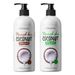 KORMESIC Coconut Moisturizing Body Wash Shower Gel Wash Two-piece Set_viptrois.com