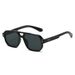 Double Bridge Aviator Sunglasses - Retro Polarized UV400 For Men (Driving, Business & Casual Wear)_viptrois.com