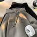 Autumn And Winter Versatile Hoodie, Letter Hooded Jacket, Trendy Loose Casual Top_viptrois.com