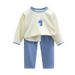 Children's Homewear Boys Pajamas Girls Velvet Thermal Underwear Long Johns Set Children's Wear_viptrois.com