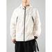 Men's Clothing Stylish Solid Color Hooded Ice Silk Sun Protection Jacket For Men, New Summer Trendy Loose Casual Double Zipper Sun Protection Coat_viptrois.com