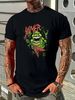The Mean Green Ghost Onion Head Ghostbuster Slimer Horror Classic 80s T Shirt Versatile Designer Clothes Fashion Casual Stretched Stylish_viptrois.com
