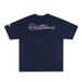 American Street Fashion Pearl Rivet Letter Round Neck Short Sleeved T-shirt For Men And Women, Trendy Brand Loose Casual_viptrois.com