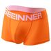Pulse New Underwear European Size Foreign Trade Cotton U Convex Pouch Solid Color Men's Boxer Briefs_viptrois.com