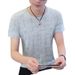 Cooling Men's Short Sleeve T-Shirt - Breathable Moisture Wicking Summer Casual Top With Comfort Fit For Daily Wear_viptrois.com