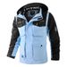 Men's Waterproof Hooded Parka Jacket - Windproof Outdoor Casual Coat With Multiple Pockets, Lightweight & Breathable For Spring/Autumn/Winter_viptrois.com