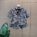 Mother & Kids Summer Short Sleeved Thin New Style Hong Kong Style Clothes For Small And Medium Sized Children's Summer Handsome Shirt Suit_viptrois.com