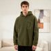 Men's Fleece Hoodie – Windproof Pullover With Zip Pockets (6 Colors, EU XS-XXXL)_viptrois.com