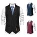Men's Suit Vest Wedding Party Lapel Chain With Vest Vest_viptrois.com