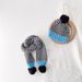 Kids'scarf, hat & glove sets Baby hat scarf two-piece winter ear protection baby knit suit for autumn and winter warmth_viptrois.com