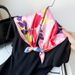 70cm Spring Summer New Square Colorful Printed Silk Women's Professional Neck Satin Small Scarf_viptrois.com
