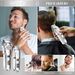 Professional Clipper Men, Hair Cutting Machine With LCD Display, Powerful Electric Finish For Barber Shop And Beard_viptrois.com