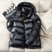 Unisex Winter Down Jacket – Super Warm Thick White Duck Down Coat For Men & Women (Black/Red/Blue, Sizes XS-XXXL)_viptrois.com