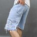 Men's Clothing Casual Slim Denim Small Leg Quarter Pants Personalized Trendy Jeans_viptrois.com