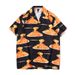 Men's Clothing Retro Cool Summer Hong Kong Style Japanese Short Sleeved Shirt Men's Korean Version Of The Trendy Loose Seaside Flower Shirt Tide_viptrois.com