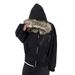 Men's Clothing Y2K Hooded Zip-Up Sweatshirt With Faux Fur Collar & Gothic Print - Streetwear Unisex Oversized Pullover For Men & Women (Black, Grey)_viptrois.com