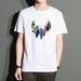 Men's Clothing Short Sleeved T Shirt Men's Summer New Round Neck Half Sleeved Slim Large Size T Shirt Youth Bottoming Shirt_viptrois.com