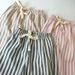 Kids’ Clothing Boys And Girls Cotton And Linen Striped Trousers Spring And Summer Girls Loose Striped Trousers Casual Lace Up Children's Trousers_viptrois.com