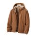 Men's Heavyweight Fleece Jacket – Sherpa-Lined Zip-Up Hoodie For Winter (Black, Army Green, Caramel, Navy Blue)_viptrois.com