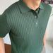Men's Clothing High Quality Polo Light Mature Retro Twisted Flower Splicing Round Neck Heavy Knitted Thick Needle Sweater For Men_viptrois.com
