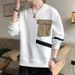Spring And Autumn Men's Hoodie New T-shirt Inner Undercover Men's Long Sleeve T-shirt Top_viptrois.com