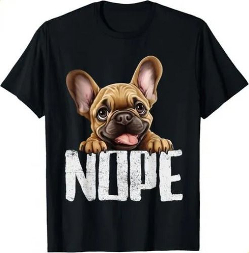 T-shirtnope 2026 Lazy Bulldog Dog Lover - Cute French Bull_viptrois.com