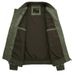 Men's Military Flight Jacket Bomber Coat - Lightweight Cotton Baseball Jacket With Hood, Ribbed Hem & Multiple Pockets_viptrois.com