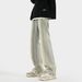 Men’s Gradient Faded Flare Jeans – Vintage-Inspired Wide-Leg Denim Pants With Mud Wash, Comfortable & Stylish For Streetwear & Casual_viptrois.com
