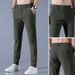 Men's Clothing Fashion Pants Spring Trend Men's Solid Color New Casual Outer Wear_viptrois.com