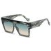 New Sunglasses Large Frame Personalized European And American Sunglasses Trendy UV-proof Sunglasses_viptrois.com